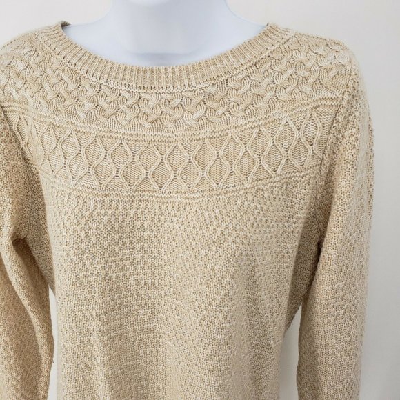croft & barrow Sweaters - (MAKE OFFER) 🏆HP🏆 Cream Boatneck Sweater